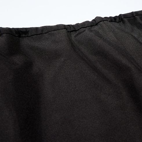 Technical silk poplin pants