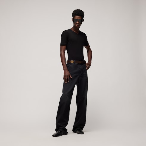 Ceinture avec boucle carrée