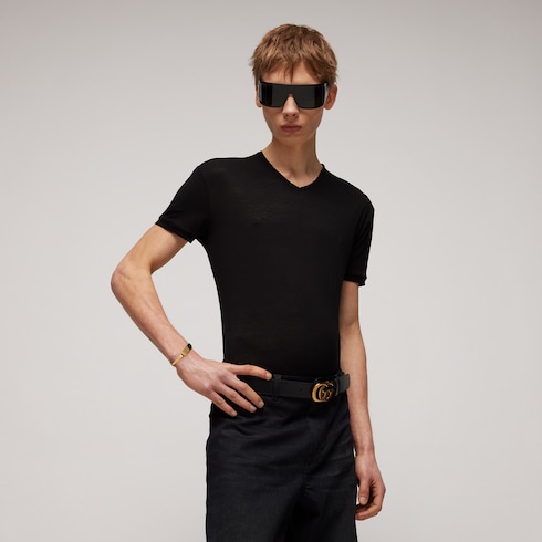 Bracciale rigido con motivo staffa