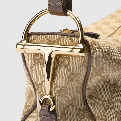 Mittelgroße Gucci Half Horsebit Schultertasche