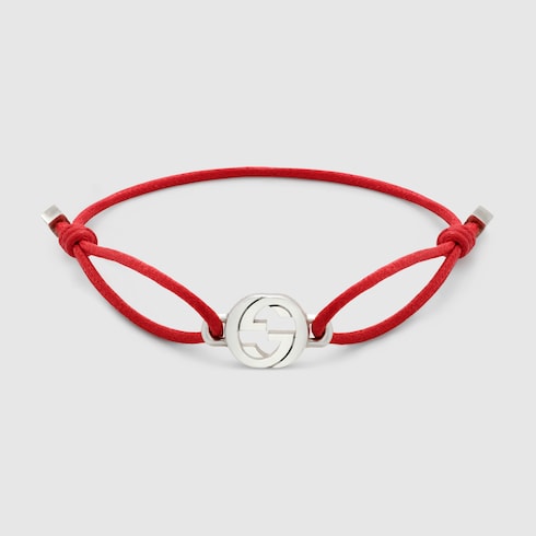 Gucci Interlocking cord bracelet