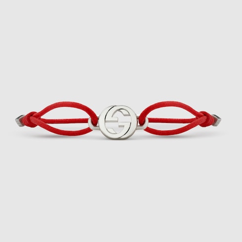 Gucci Interlocking cord bracelet