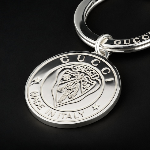 Gucci crest keyring