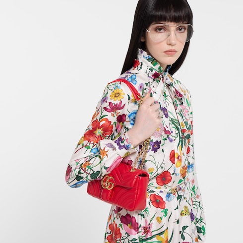 GG Marmont系列小号肩背包