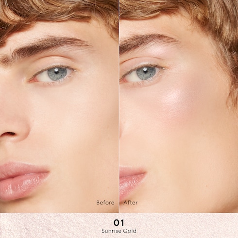 01, Пудровый хайлайтер Gucci Glow