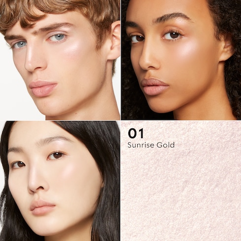 01, Gucci Glow Highlighter powder