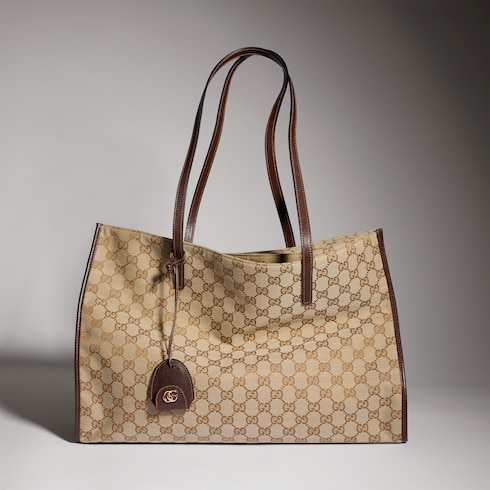 Large tote bag with charm