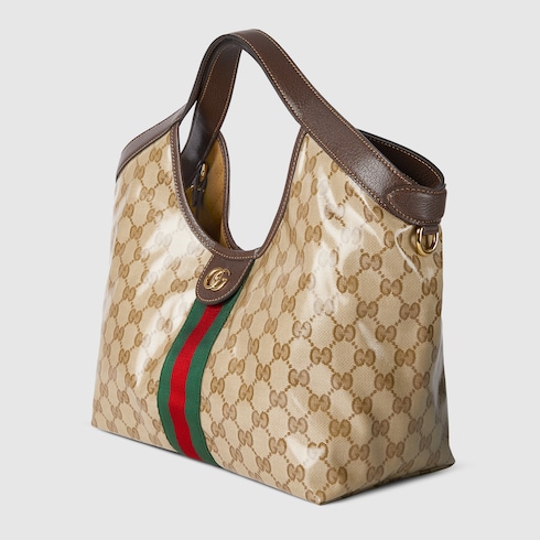 حقيبة اليد الواسعة Gucci Giglio صغيرة الحجم