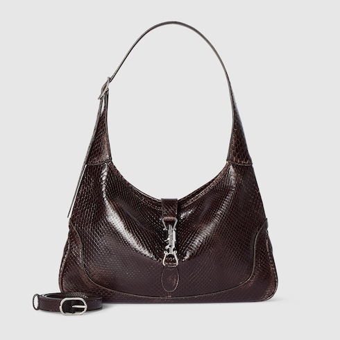 Bolso de pitón Gucci Jackie 1961 mediano