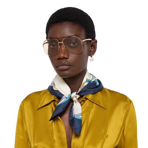 Pañuelo de seda con estampado