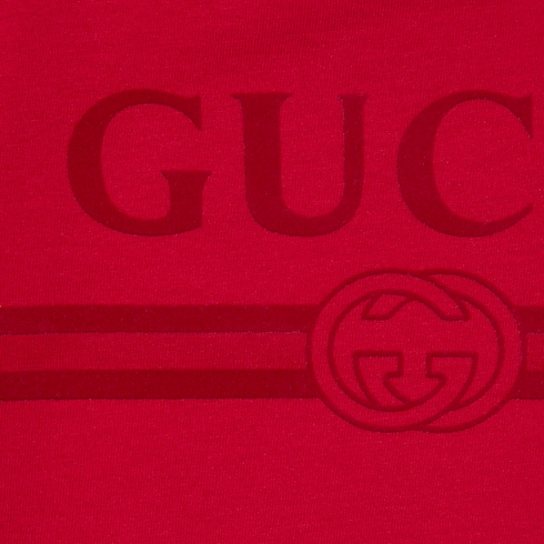 T-shirt bambino in cotone con stampa