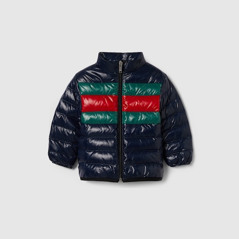 Baby padded jacket with Web