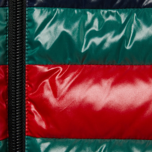 Veste matelassée pour bébé avec bande Web