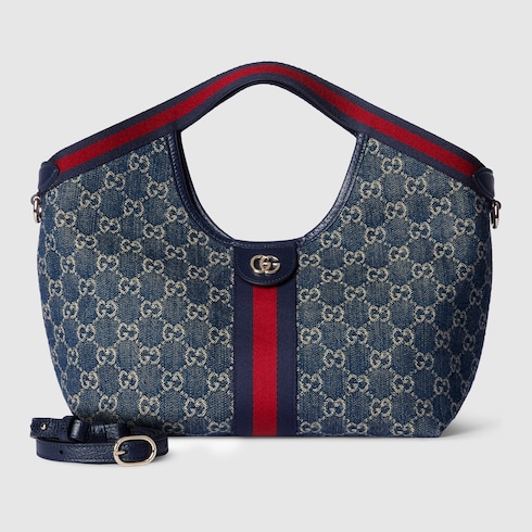 Borsa shopping Gucci Giglio misura piccola