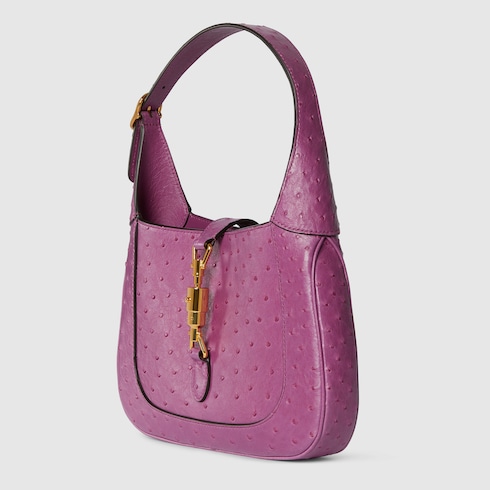 Gucci Jackie 1961 ostrich medium bag