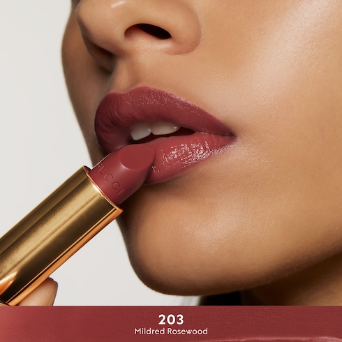 203 Mildred Rosewood, Rouge à Lèvres Satin