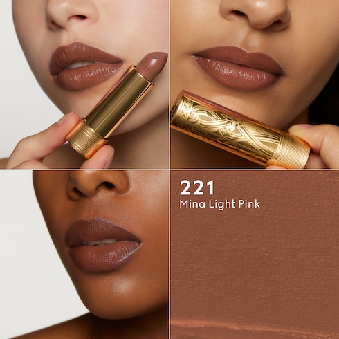 221 Mina Light Pink, Rouge à Lèvres Satin