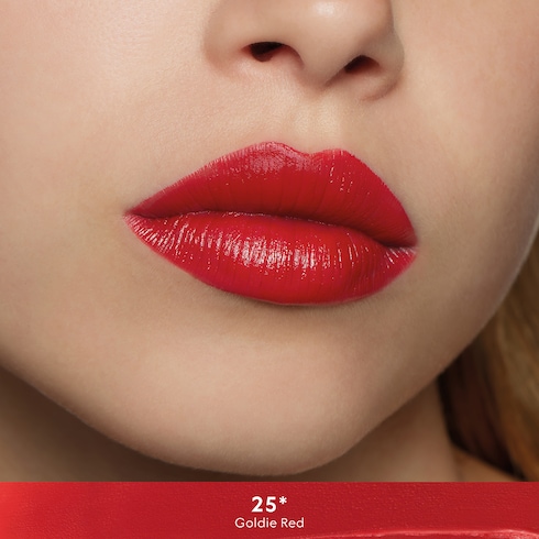 25* Goldie Red, rossetto Rouge à Lèvres Satin