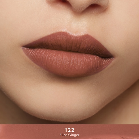 122 Eliza Ginger, Rouge à Lèvres Mat Lippenstift