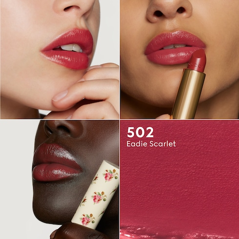 502 Eadie Scarlet, rossetto Rouge à Lèvres Voile