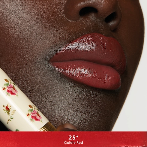 25* Goldie Red, barra de labios Rouge à Lèvres Voile