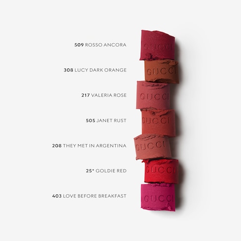 312 Frances Fire, Rouge à Lèvres Mat Barra de labios