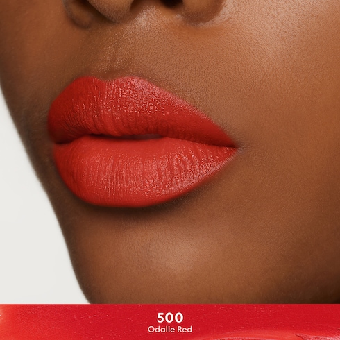 500 Odalie Red, Rouge à Lèvres Mat Lippenstift