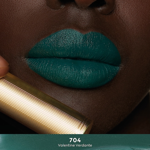 704 Valentine Verdante, Rouge à Lèvres Mat Lipstick
