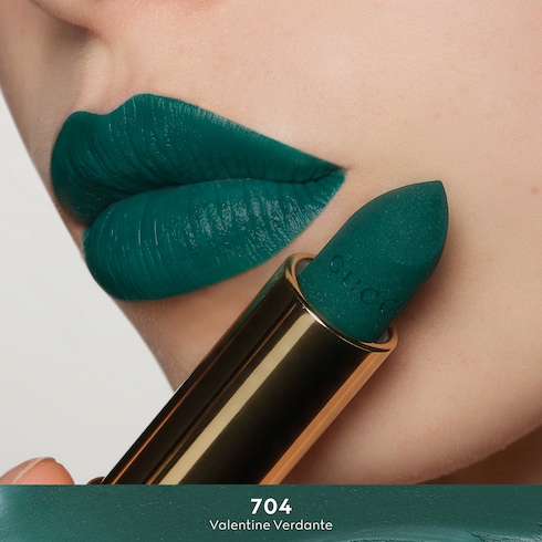 704 Valentine Verdante, Rouge à Lèvres Mat Lipstick