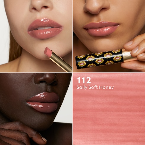 112 Sally Soft Honey, rossetto Rouge De Beauté Brillant