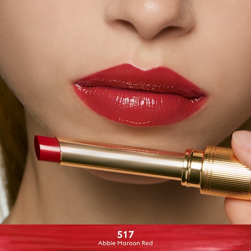 517 Abbie Maroon Red, rossetto Rouge De Beauté Brillant
