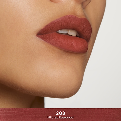 203 Mildred Rosewood, Rouge à Lèvres Liquide Mat