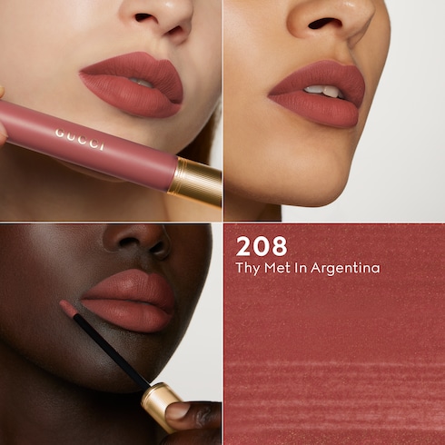 Barra de labios Rouge à Lèvres Liquide Mat Lipstick, 208​They Met In Argentina