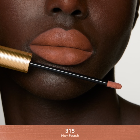 315 May Peach, Rouge à Lèvres Liquide Mat Lippenstift