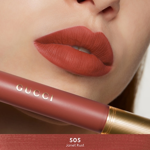 505 Janet Rust, Rouge à Lèvres Liquide Mat