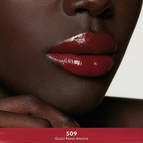 古驰倾色琉光唇膏 509古驰安可拉红