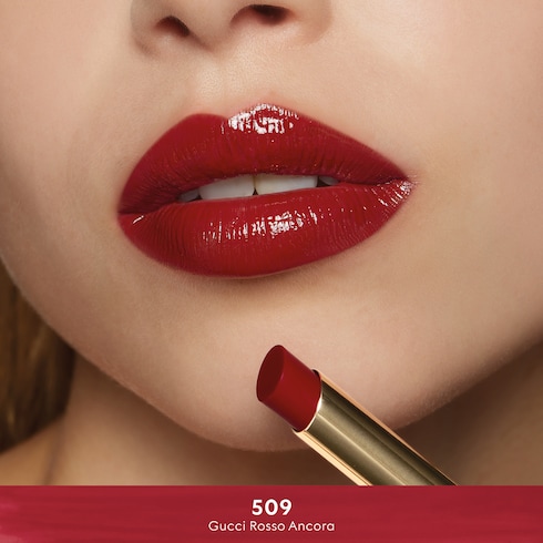 古驰倾色琉光唇膏 509古驰安可拉红