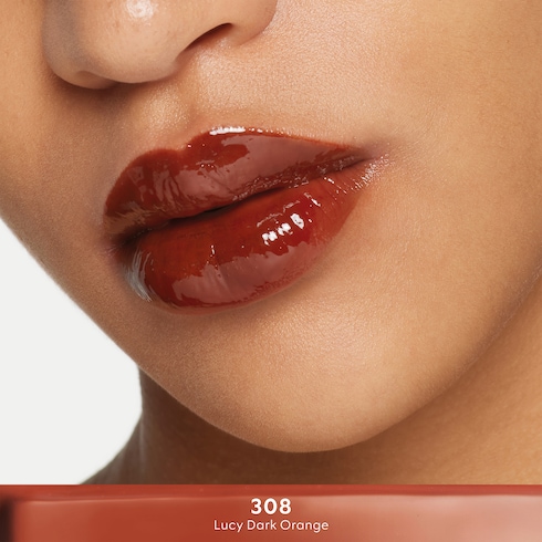 308 'Lucy Dark Orange'，Gucci Glow 水油双效唇颊润色