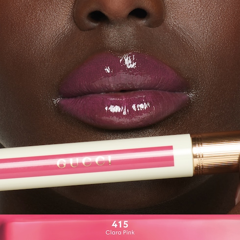 415 'Clara Pink'，Gucci Glow 水油双效腮红