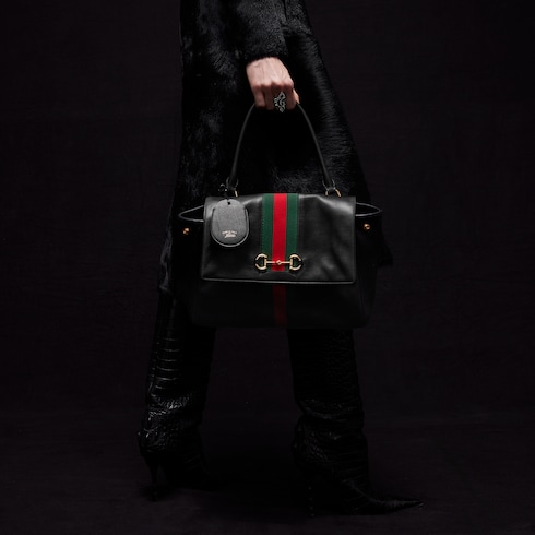 Mittelgroße Paparazzo Henkeltasche