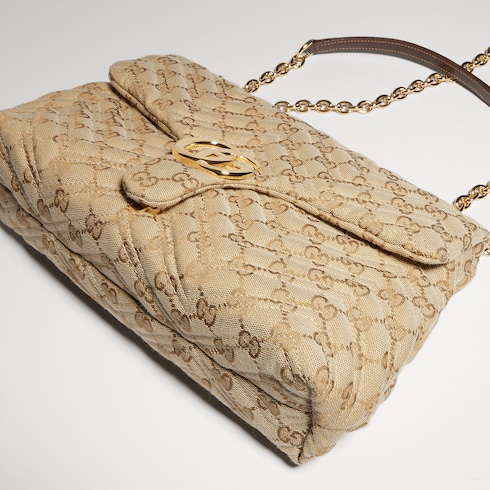 Mittelgroße GG Marmont Schultertasche