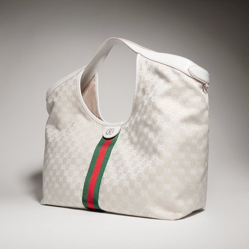Bolsa Tote Grande Giglio Gucci
