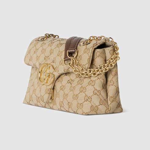 Bolso pequeño de piel matelassé con GG