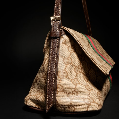 Medium shoulder bag with Web