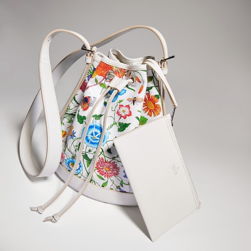 Gucci Venice系列小号水桶包