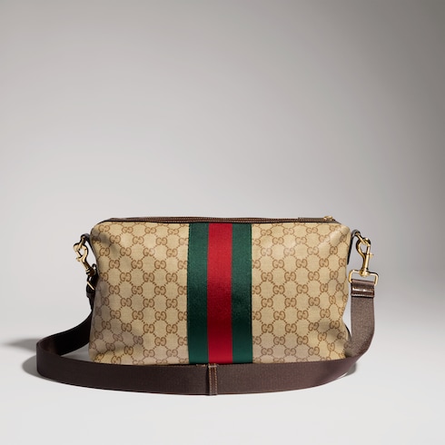 GG crossbody bag with Web