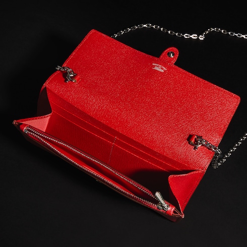 Gucci Jackie Brieftasche an der Kette