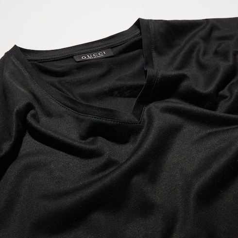 Silk jersey T-shirt