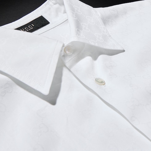 GG cotton poplin shirt