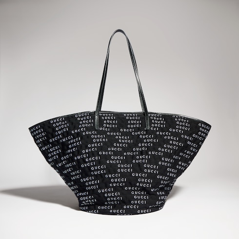 Maxi woven tote bag